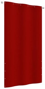 Tela de varanda 120x240 cm tecido oxford vermelho