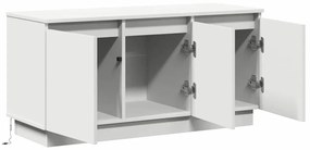 Cabinet para TV Branco 100x38x49 cm Madeira engenheirada