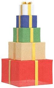 Decoração de Natal caixa de presente 250 LED branco quente