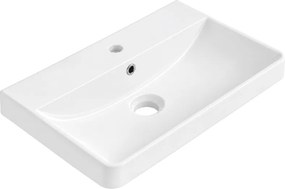 Mexen Dagna lavatório embutido no balcão 50 x 35 cm, branco - 21995100