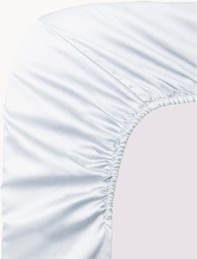 Lençol em cetim de algodão com elástico boxspring Ava