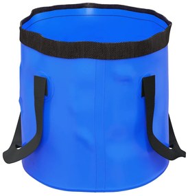 Baldes dobráveis 2 pcs 20 L PVC azul