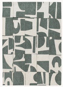 Tapete jacquard de tecelagem plana Papercut