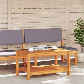 Mesa de Café 110x55x45 cm Madeira de Acácia Maciça