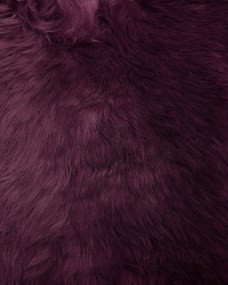 Pele de ovelha violeta ULURU Beliani