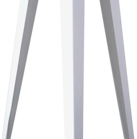 Candeeiro de pé 156 cm branco STILETTO Beliani