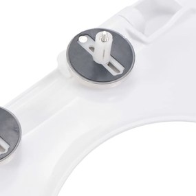 Tampo de sanita fecho suave com design remoção rápida branco