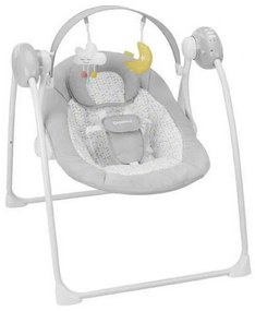 Cadeira de Baloiço Badabulle Candy Comfort Swing Cinzento Branco