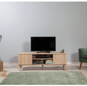 Móvel TV Truva – Carvalho Sonoma – 140 cm x 50 cm x 40 cm