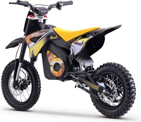 Motocross elétrica para crianças Motors Gazelle 1000 W Amarela