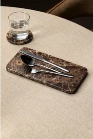 Tábuas Retangulares Para Servir 40x20 Cm Em Mármore Zairex Mármore Castanho Emperador - Sklum