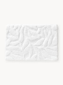 Tapete de casa de banho antiderrapante com relevo Leaf