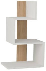 Estante Orkide – Branco e Amarelo – 108,4 cm x 140 cm x 21,8 cm