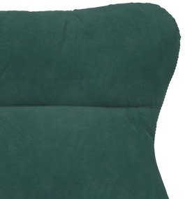 Poltrona Relaxante Veludo Verde Escuro