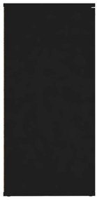 Aparador 160x36x75 cm contraplacado preto
