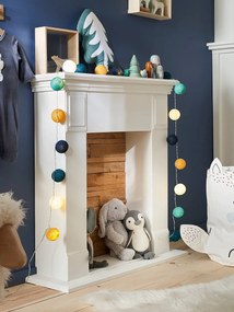Agora -23%: Grinalda luminosa branco claro bicolor/multicolo