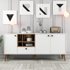 Console Napoli – Branco – 180 cm x 81 cm x 35 cm