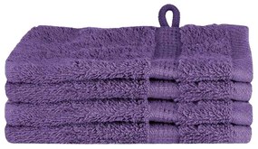 Panos de prato 4 pcs Roxo 15 x 21 cm Algodão