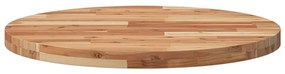 Tampo de mesa redondo Ø70x4 cm madeira de acácia maciça