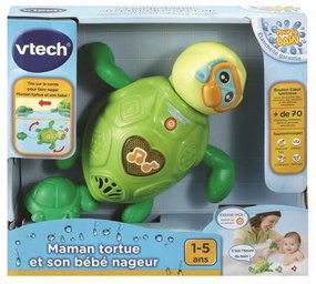 Brinquedo para o Banho Vtech Baby Mother Turtle And Baby Swimmer Aquático