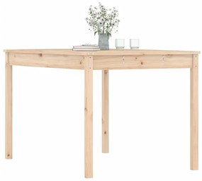 Mesa de jardim 121x82,5x76 cm madeira de pinho maciça