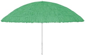 Guarda-sol de praia Hawaii 300 cm verde