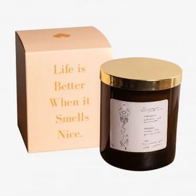 Pack De 2 Velas Aromáticas Coleção Zodíaco Branco & Scorpio - Sklum