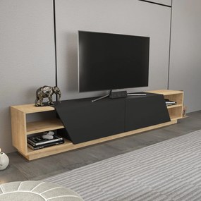 Móvel TV Rhodes – Carvalho e Antracite – 240x37,1x47,4 cm