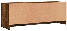 Móvel de TV 102x30x37,5 cm derivados de madeira carvalho fumado