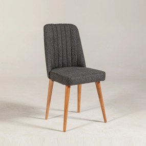 Cadeira Vina – Atlantic Pine Anthracite – 47x89x46 cm
