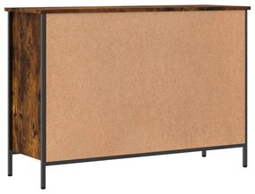 Sapateira 100x35x70 cm derivados de madeira carvalho fumado