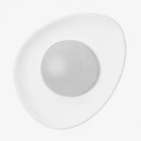 Aplique De Parede Led Em Gesso Givert A - Sklum