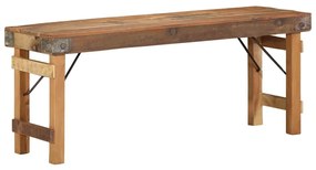 Banco 110x35x46 cm Madeira Recuperada