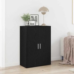 vidaXL Aparador Carvalho Preto 60x31x84 cm Madeira Engenheirada