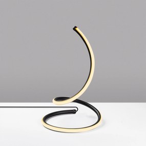 Candeeiro de Mesa Yay – Preto – Diâmetro: 25 cm Altura: 40 cm