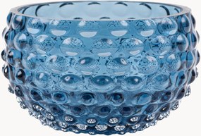 Tigelas para snacks de vidro artesanal Hobnail, conjunto de 4