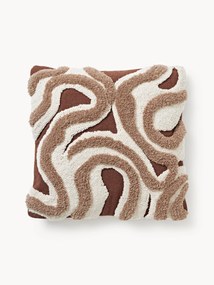 Capa de almofada artesanal com acabamento Jiri