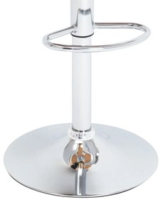 Cadeira de bar tecido cinzento-acastanhado