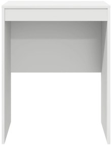 Mesa de Escrita Branca Madeira Engenheirada 60 x 50 x 76 cm
