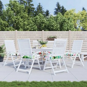 vidaXL Almofadões para cadeira 6 pcs 40x40x7 cm tecido multicor