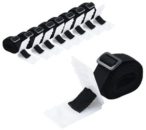 vidaXL Acessórios cilindro cobertura de piscina universal 8 pcs 1,8 m