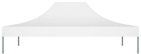 Teto para tenda de festas 4x3 m 270 g/m² branco