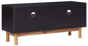 Móvel de TV 100x35x45 cm madeira de acácia maciça e MDF