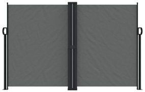 Toldo lateral retrátil 160x600 cm antracite