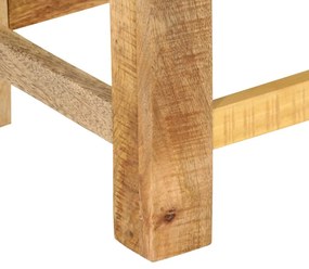 Mesa consola 100x30x75 cm madeira de mangueira maciça