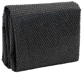 Cobertura retangular para piscina 1000x600 cm PE preto