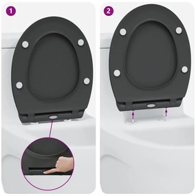 assa lança Rápida de vaso sanitário com fechamento suave Duroplast Ant
