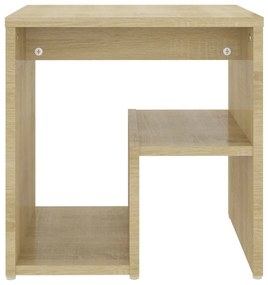 Mesa de cabeceira 40x30x40 cm derivados madeira carvalho sonoma