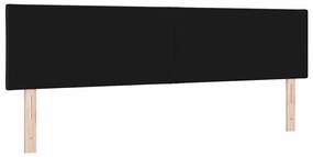 Cabeceira com Design de Blocos de Diamante em Preto, 180 cm, Tecido