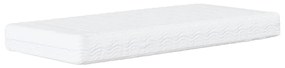 Colchão de espuma 100x200 cm dureza H2 H3 branco